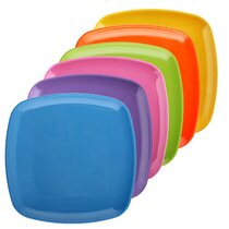 Colored 2024 square plates